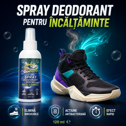 Spray Deodorant ShoeSecret™ pentru încălțăminte
