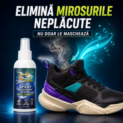 Spray Deodorant ShoeSecret™ pentru încălțăminte