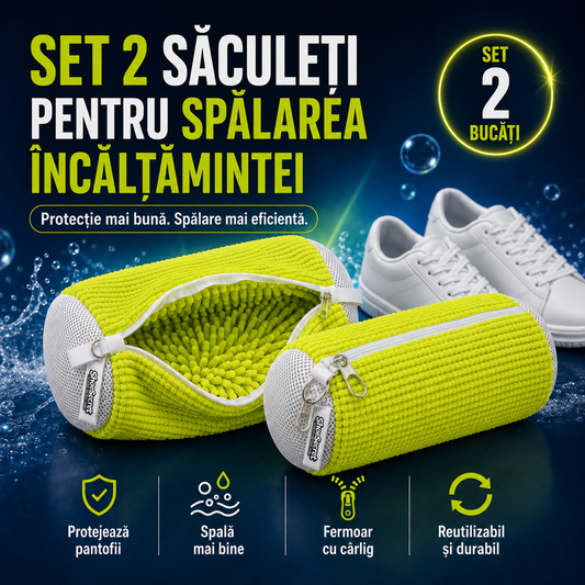 Set 2 Săculeți Spălare Încălțăminte ShoeSecret™