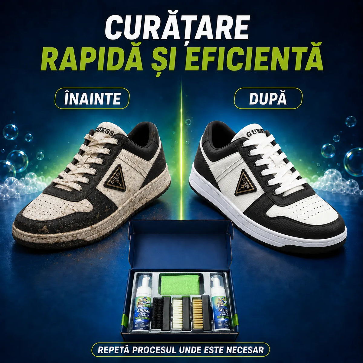 Kit Premium ShoeSecret™ pentru curățarea încălțămintei