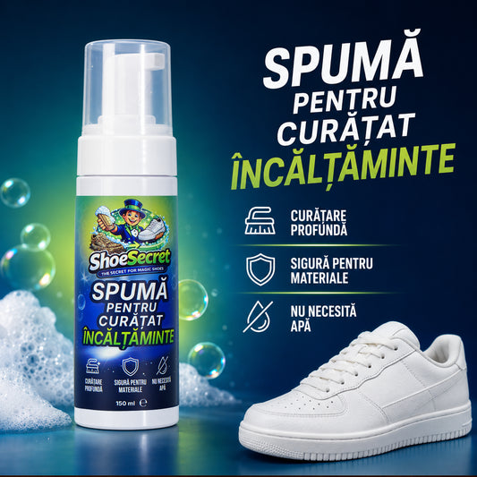 Spumă pentru Curățat Încălțăminte ShoeSecret™